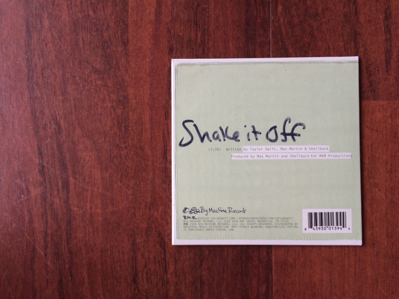 CD single shake it off taylor swift